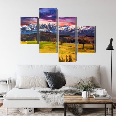 Ljuddämpande tavla - Landscape with the polish