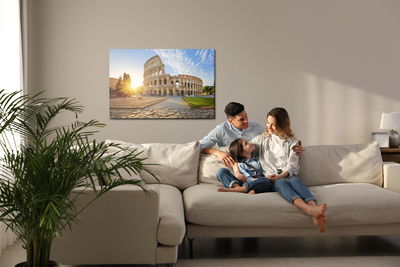 Ljuddämpande tavla - View of the Colosseum