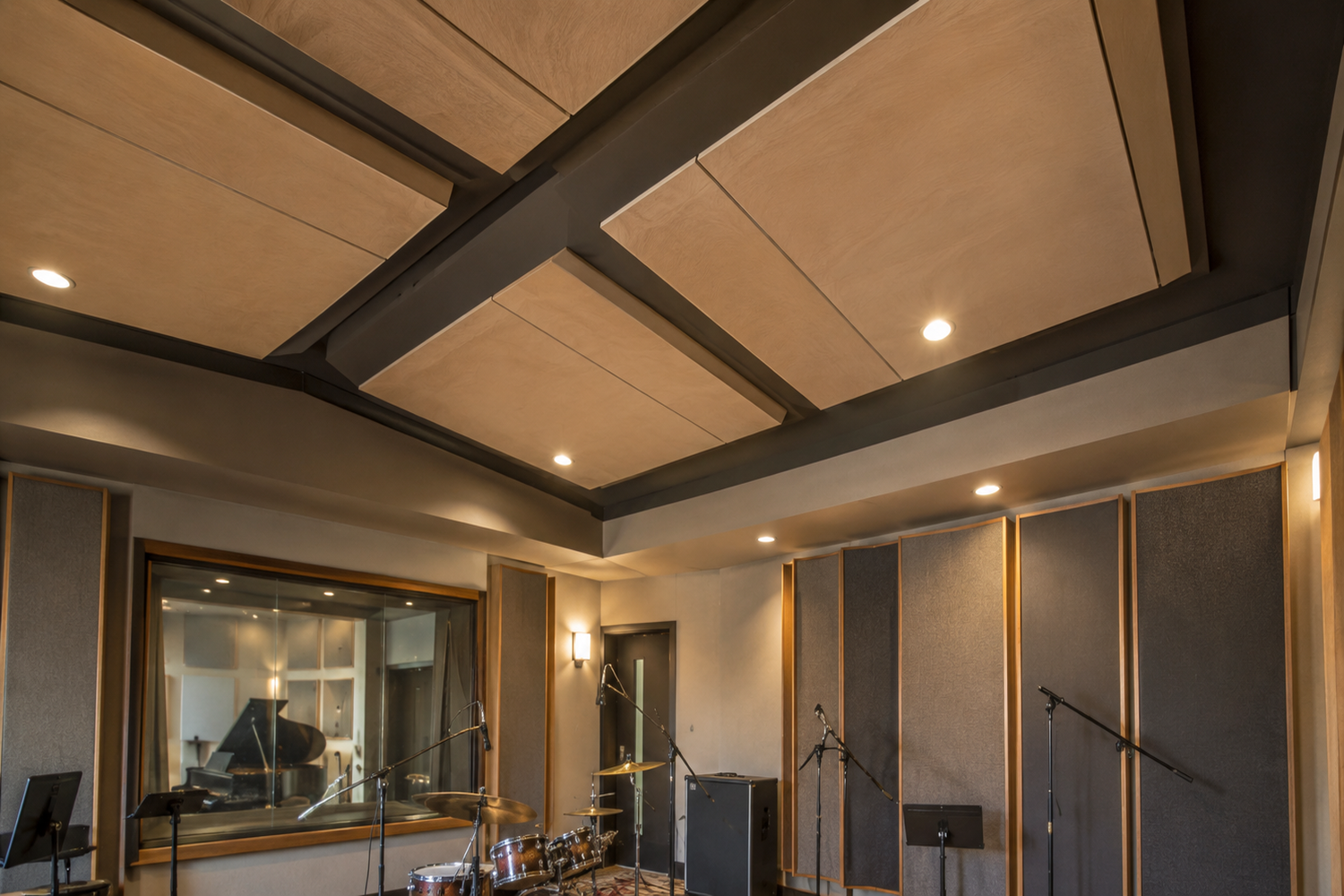ljudisolering av tak i studio