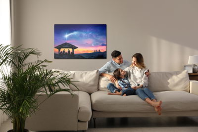 Ljuddämpande tavla - Lord's nativity