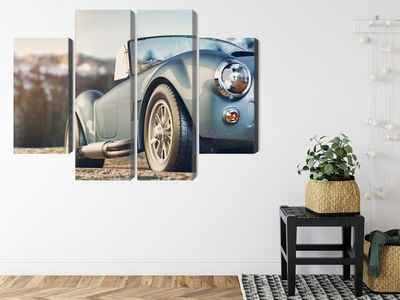 Ljuddämpande tavla - Classic retro car