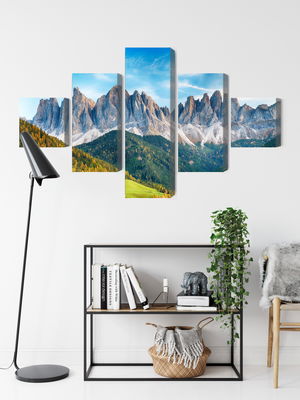 Ljuddämpande tavla - Dolomites mountain range