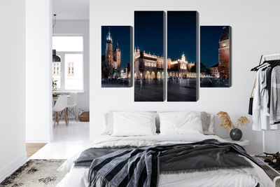 Ljuddämpande tavla - Kraków's cloth hall and st.