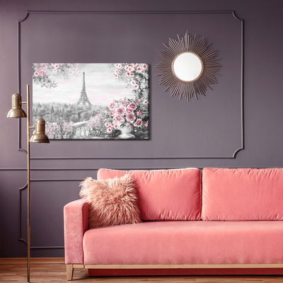 Ljuddämpande tavla - View of the eiffel tower