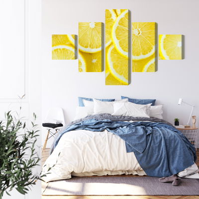 Ljuddämpande tavla - Lemon slices
