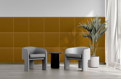 Firkantet lydabsorber - fløjl