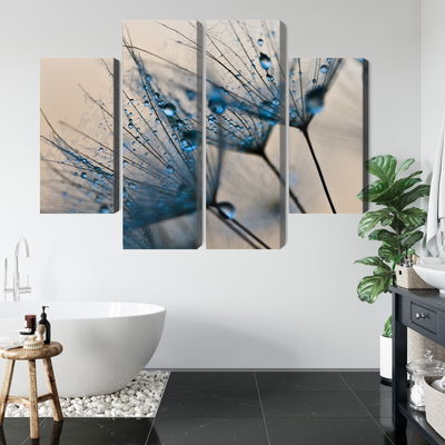 Ljuddämpande tavla - Dandelions with water