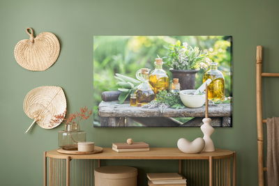 Ljuddämpande tavla - Natural oils with herbs