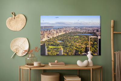 Ljuddämpande tavla - Aerial view of New York city