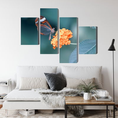 Ljuddämpande tavla - Butterfly in the summer