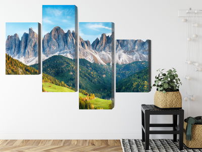 Ljuddämpande tavla - Dolomites mountain range