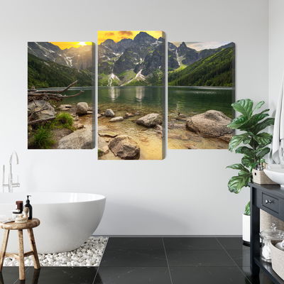 Ljuddämpande tavla - Morskie oko in tatra