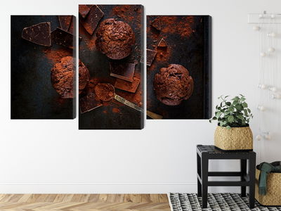 Ljuddämpande tavla - Chocolate muffins