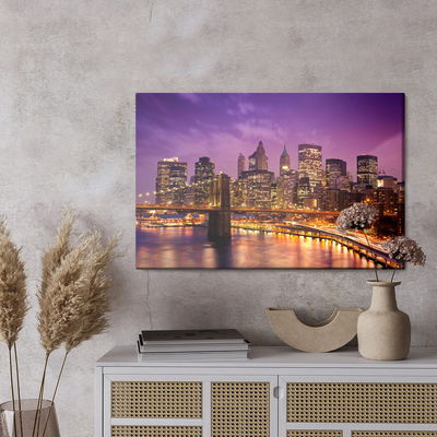 Ljuddämpande tavla - New York by night