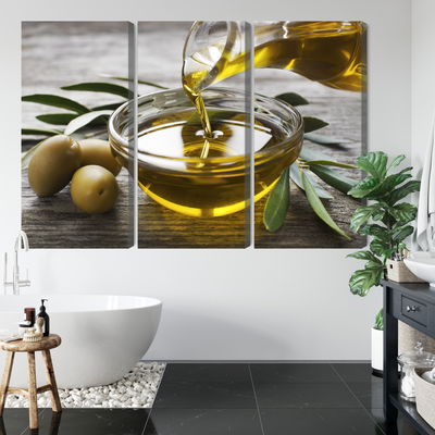 Ljuddämpande tavla - Olive oil