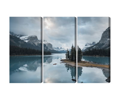 Ljuddämpande tavla - Ghost island in jasper