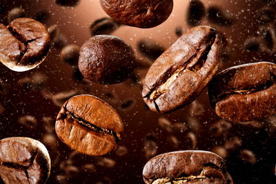 Ljuddämpande tavla - Brown coffee beans