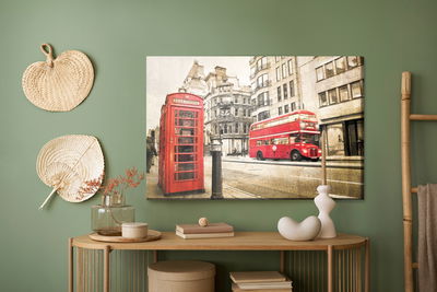 Ljuddämpande tavla - Vintage London street