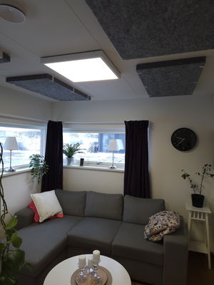Ljudabsorbering till tak - PES ceiling
