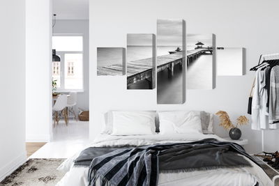 Ljuddämpande tavla - Wooden pier