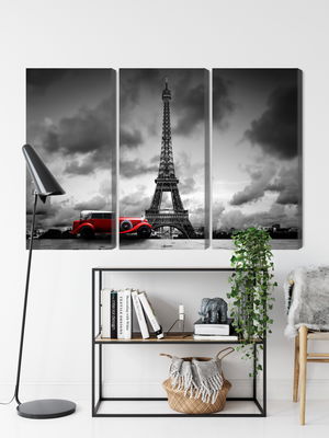 Ljuddämpande tavla - Black and white view