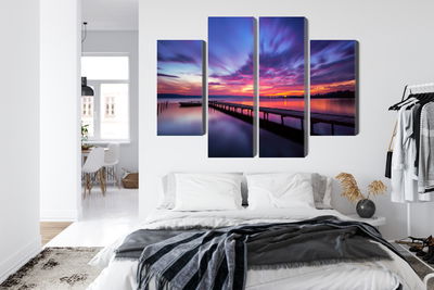Ljuddämpande tavla - Great sunset