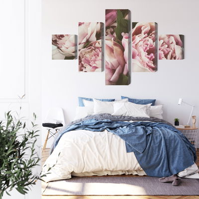 Ljuddämpande tavla - Delicate vintage peony