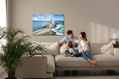 Ljuddämpande tavla - A lighthouse in France