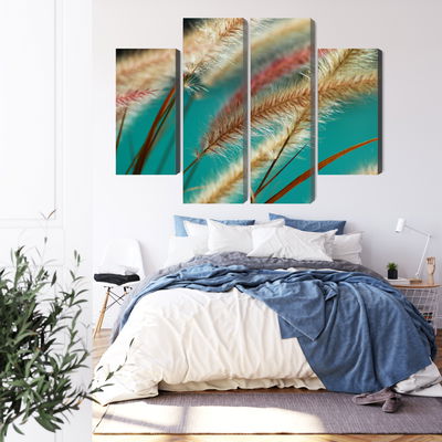 Ljuddämpande tavla - Plants on a macro scale