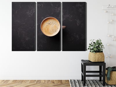 Ljuddämpande tavla - A cup of fresh coffee