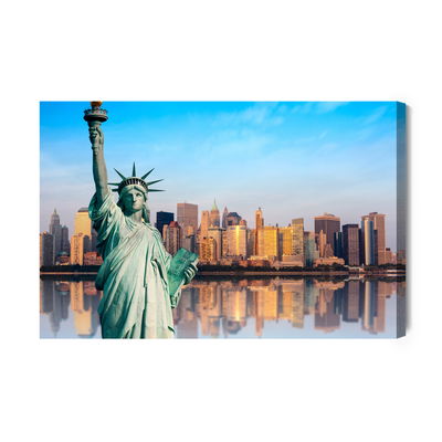 Ljuddämpande tavla - Statue of liberty in New York