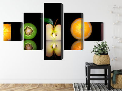 Ljuddämpande tavla - Fruit halves