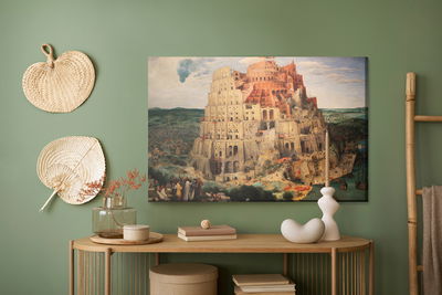 Ljuddämpande tavla - Pieter bruegel the tower
