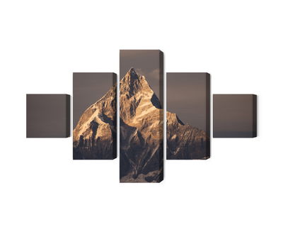 Ljuddämpande tavla - Himalayan peak in Nepal