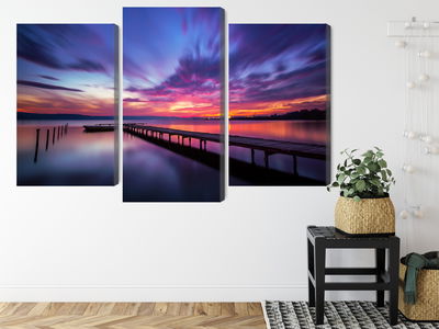 Ljuddämpande tavla - Great sunset