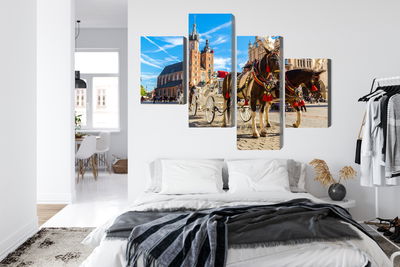 Ljuddämpande tavla - Horse carriages