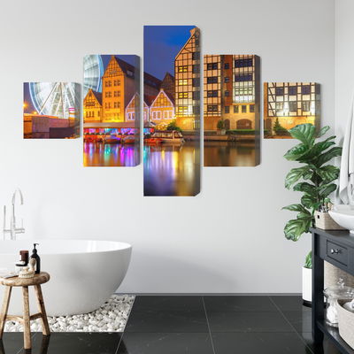 Ljuddämpande tavla - Motlawa in gdansk