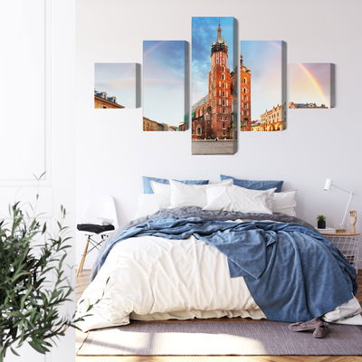 Ljuddämpande tavla - St. mary's basilica in Kraków