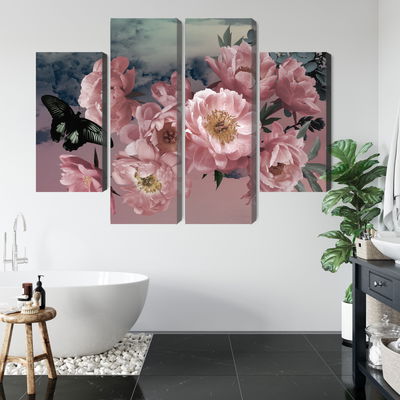 Ljuddämpande tavla - Bouquet of flowers