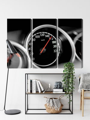 Ljuddämpande tavla - Car speedometer