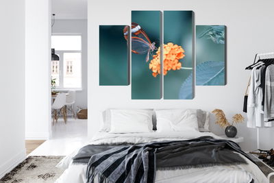 Ljuddämpande tavla - Butterfly in the summer