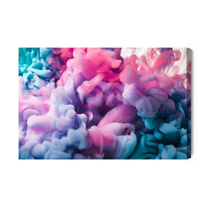 Ljuddämpande tavla - Colorful abstract paint