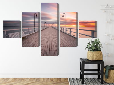 Ljuddämpande tavla - The pier in gdynia orlowo