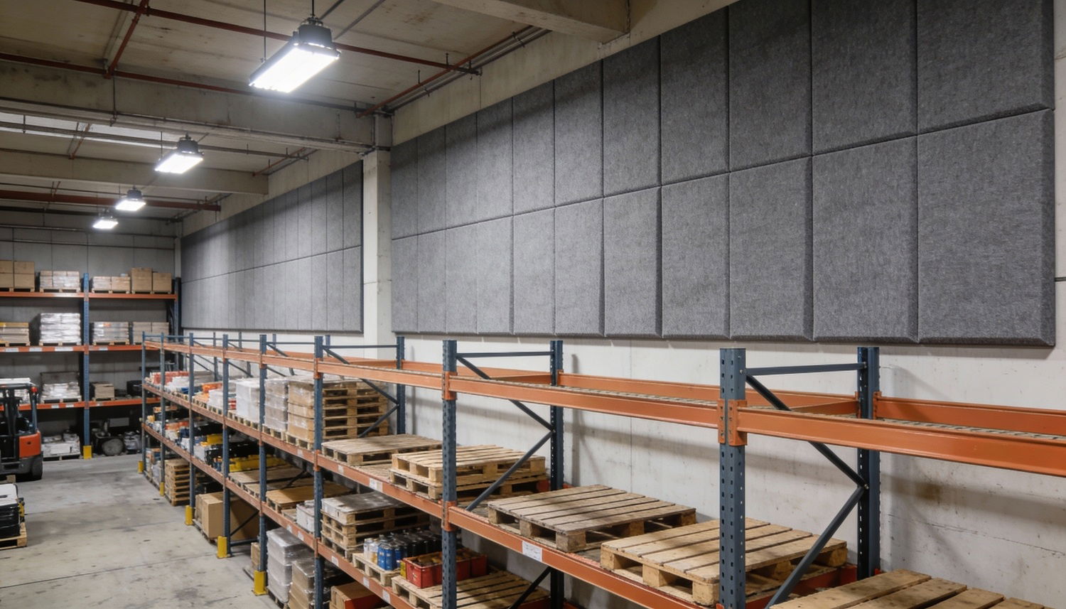 Ljudabsorbera en vägg