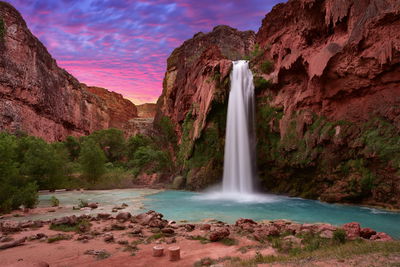 Ljuddämpande tavla - Havasupai waterfalls