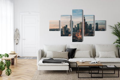 Ljuddämpande tavla - Warsaw and the view