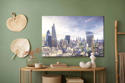 Ljuddämpande tavla - A modern London neighborhood