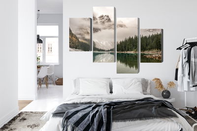 Ljuddämpande tavla - Moraine Lake in banff