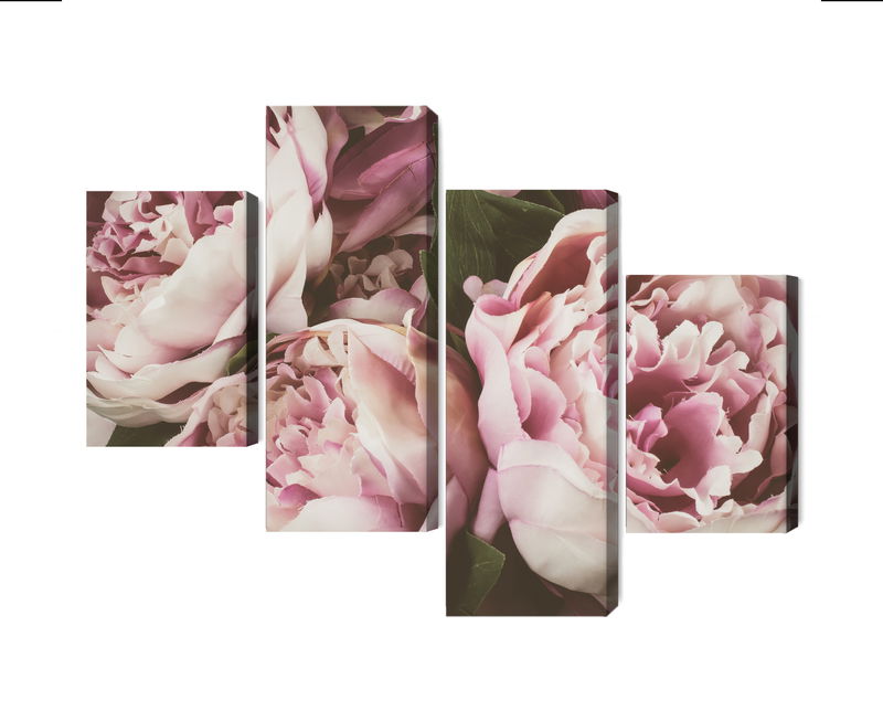 Ljuddämpande tavla - Delicate vintage peony