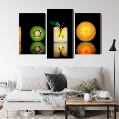 Ljuddämpande tavla - Fruit halves